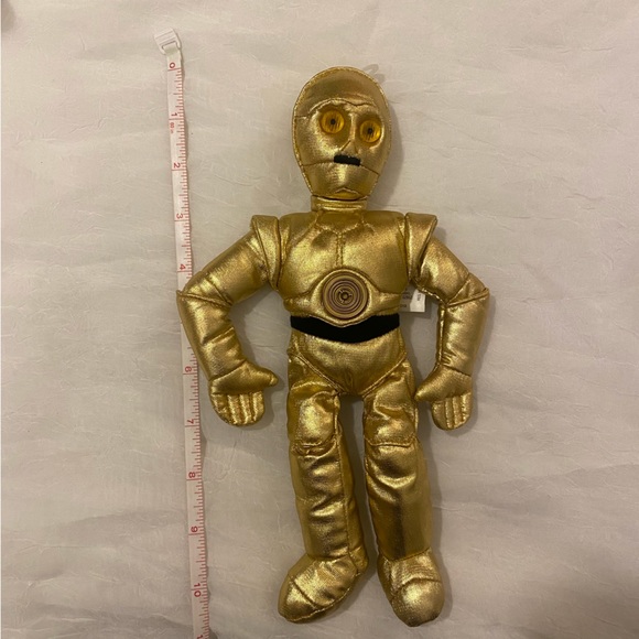 Vintage Stars Wars Buddies C-3po Plush 1997 Hasbro Kenner Vintage Collectibles - Picture 4 of 6
